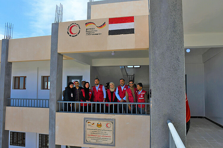 Hilfe für Kinder im Jemen und Verbesserung der Lernbedingungen: Neues Schulgebäude
