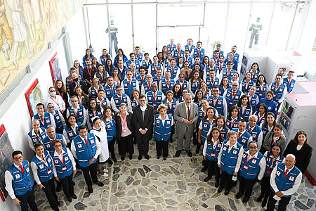 Internationales Treffen in Kolumbien