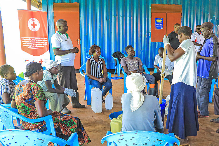 Workshop zur Seifenherstellung in Uganda 